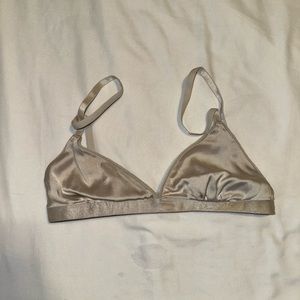 ARITZIA WILFRED SATIN BRALETTE